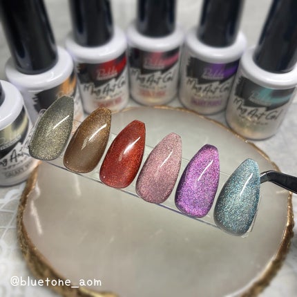 パルP マグアートジェル/parkikoi/ジェルネイルを使ったクチコミ(4枚目)