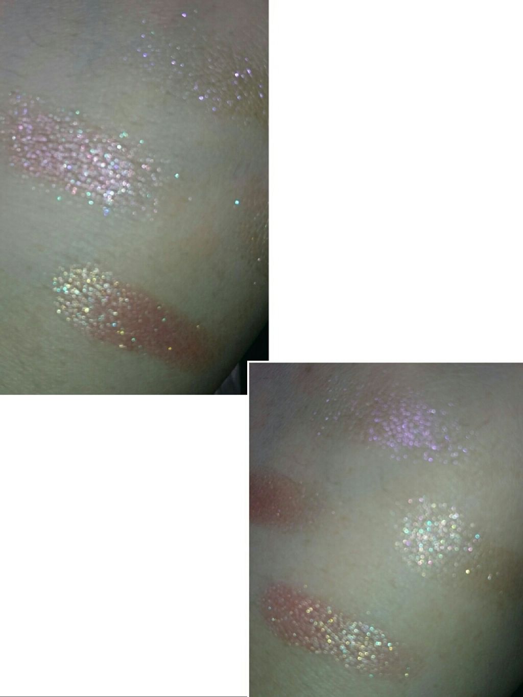 グリッタープリズム シャドウ/MISSHA/グリッターを使ったクチコミ（3枚目）