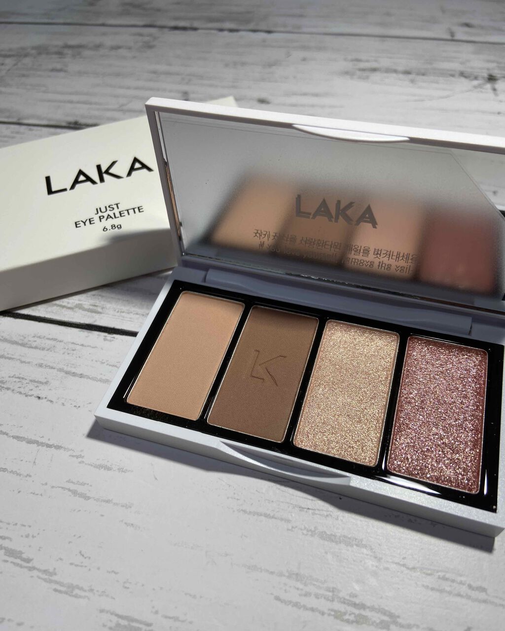 ジャストアイパレット/Laka/アイシャドウパレットを使ったクチコミ（1枚目）