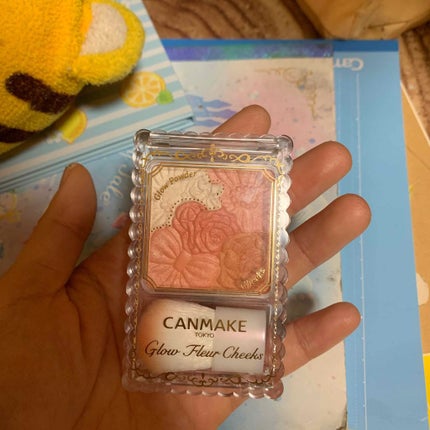 グロウフルールチークス/キャンメイク/パウダーチークを使ったクチコミ(1枚目)