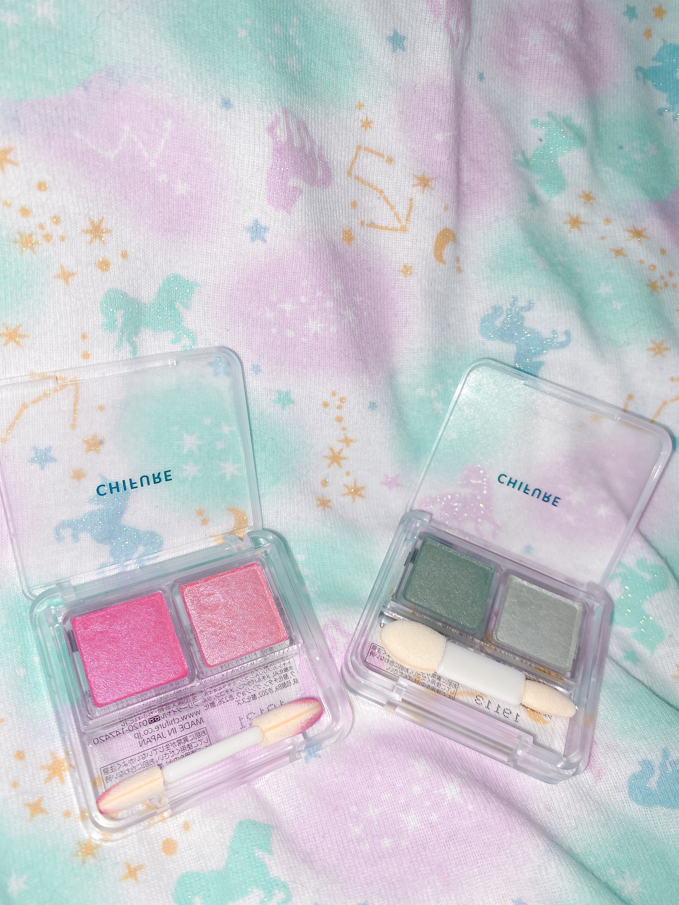 ツイン カラー アイシャドウ/ちふれ/アイシャドウパレットを使ったクチコミ（1枚目）