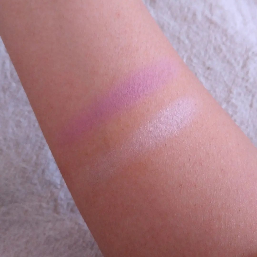 CUBISM ニュアンスグロウパウダー #M305 シュガーピンク(2.5g)/Joocyee/パウダーチークを使ったクチコミ（2枚目）