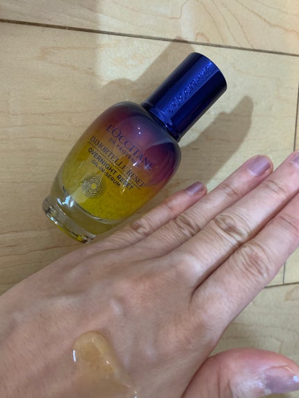 イモーテル オーバーナイトリセットセラム/L'OCCITANE/美容液を使ったクチコミ(2枚目)