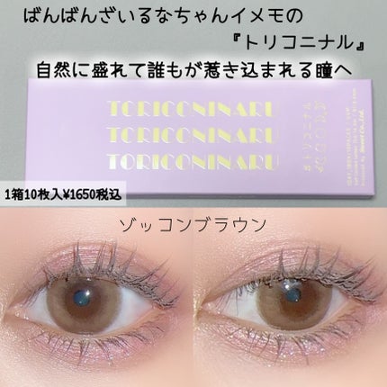 トリコニナル ワンデー/トリコニナル/ワンデー(1DAY)カラコンを使ったクチコミ(2枚目)