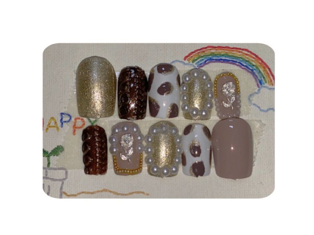 カラフルネイルズ/キャンメイク/マニキュアを使ったクチコミ（2枚目）