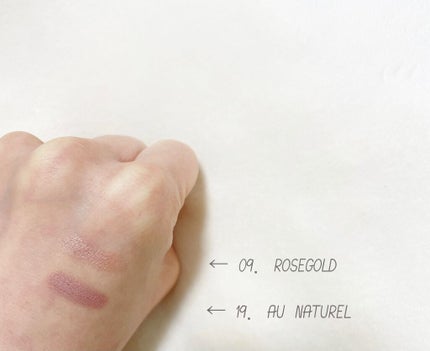 キャビアスティック アイカラー 19 Au Naturel(ミニ)/ローラ メルシエ/スティックアイシャドウを使ったクチコミ(2枚目)