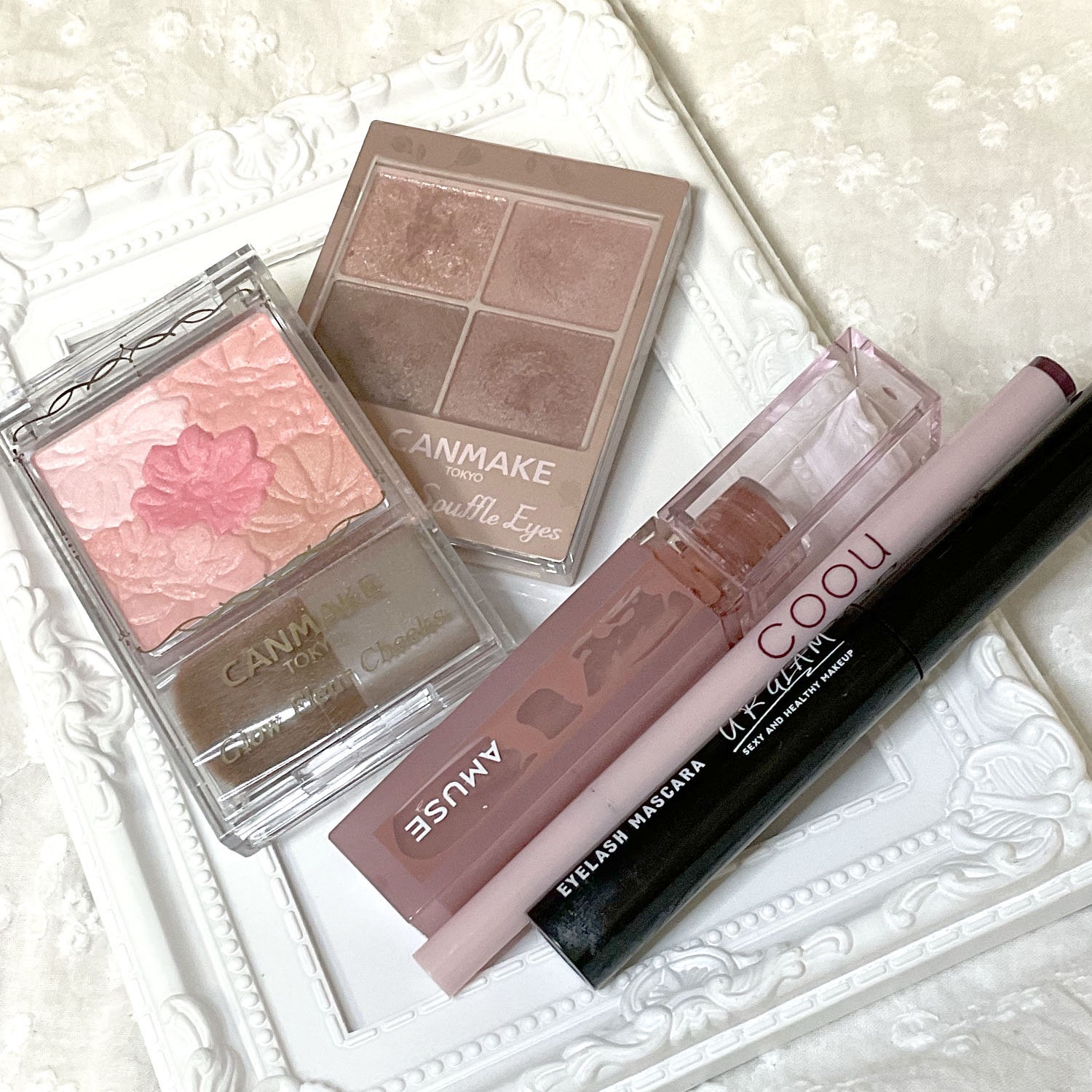 スキニーマスカラ レッド/U R GLAM/マスカラを使ったクチコミ（1枚目）