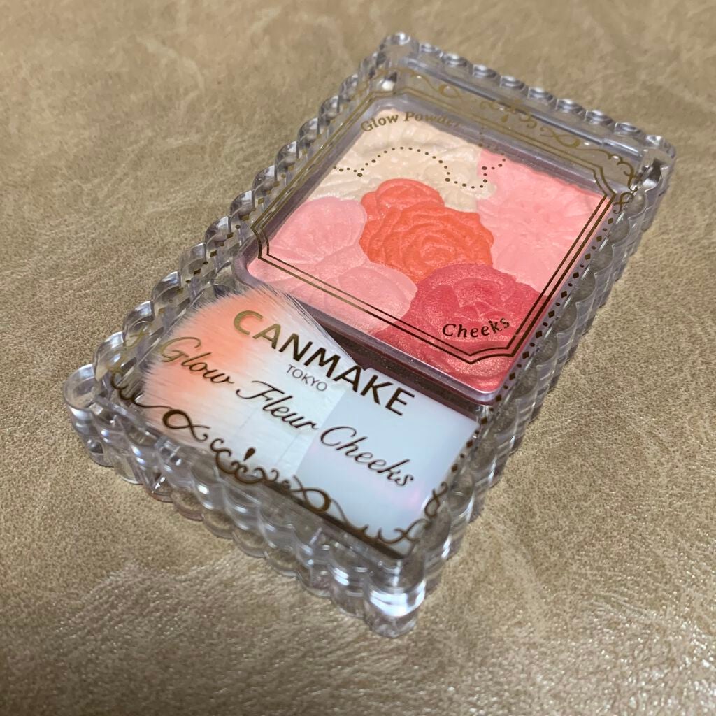 グロウフルールチークス/キャンメイク/パウダーチークを使ったクチコミ(2枚目)