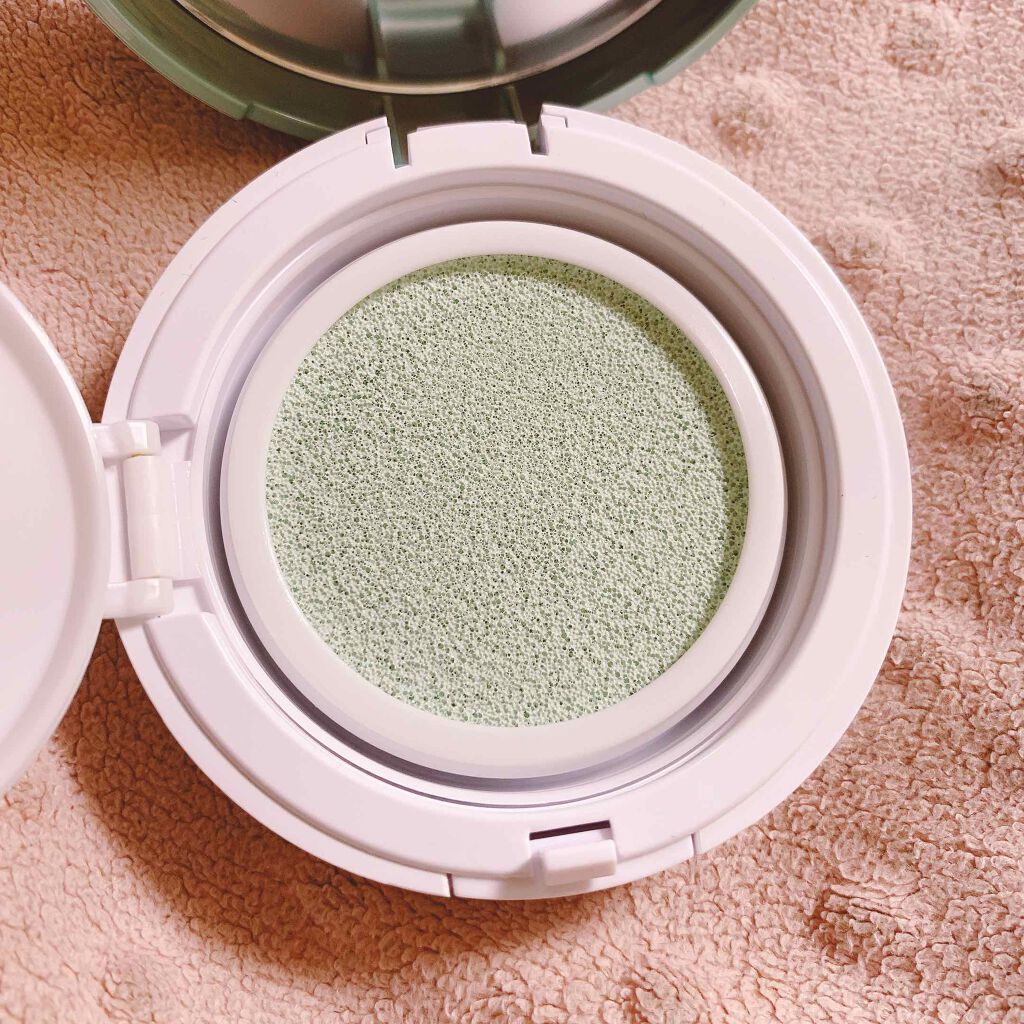 M クッションベース(ミント)/MISSHA/化粧下地を使ったクチコミ(3枚目)