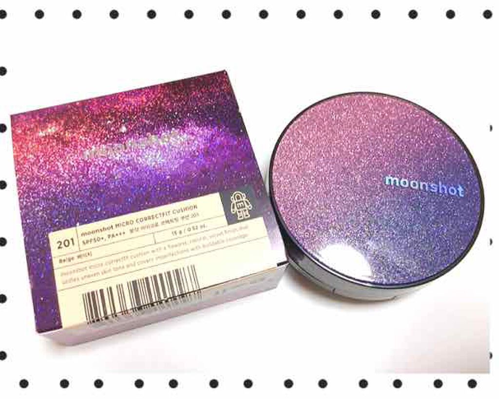 マイクロコレクトフィットクッション/moonshot/クッションファンデーションを使ったクチコミ(1枚目)