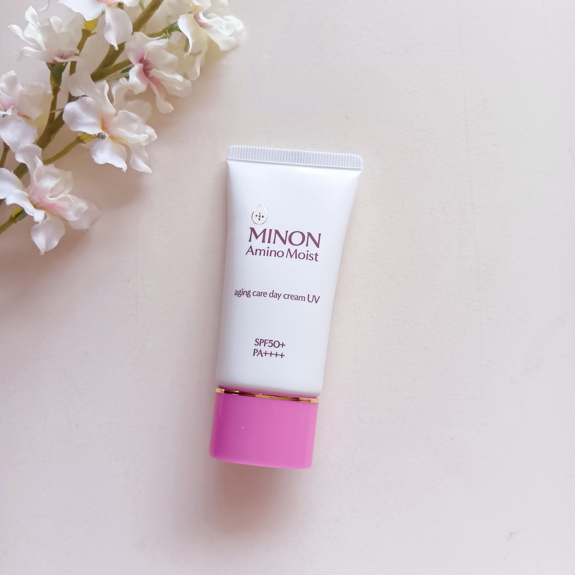 ミノン アミノモイスト エイジングケア デイクリームUV/ミノン/日焼け止めクリームを使ったクチコミ（2枚目）