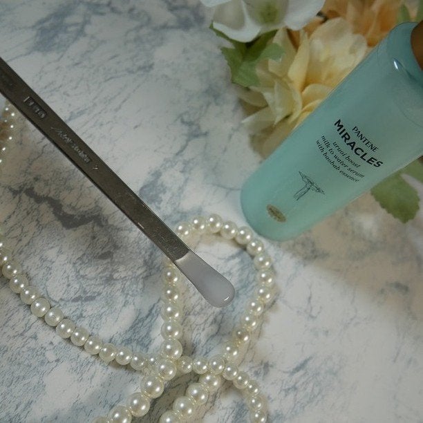 ミラクルズ うるおいブーストミルクウォーターセラム/パンテーン/アウトバストリートメントを使ったクチコミ(3枚目)