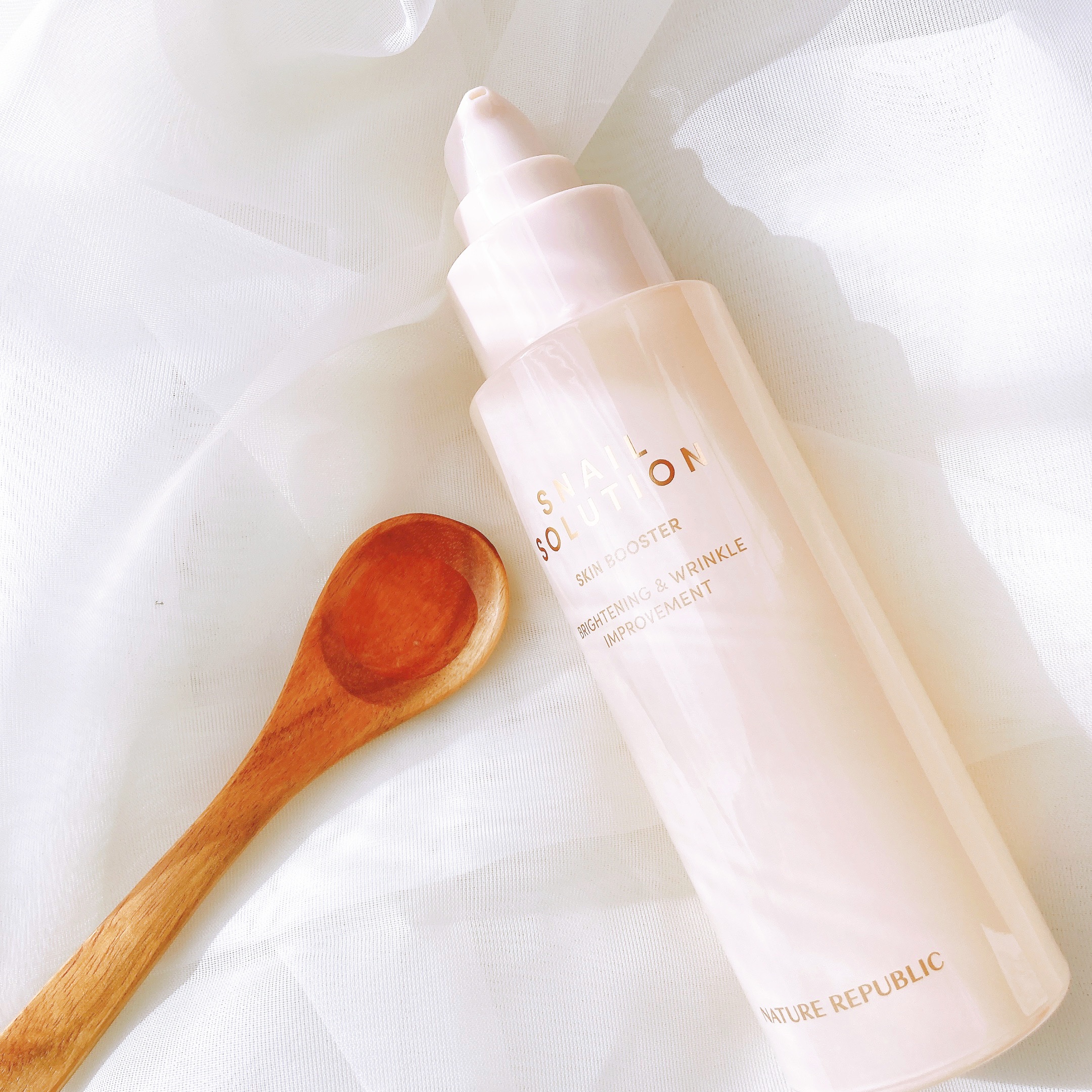 （旧）スネイルソリューションスキンブースター/ネイチャーリパブリック/ブースター・導入液を使ったクチコミ（2枚目）