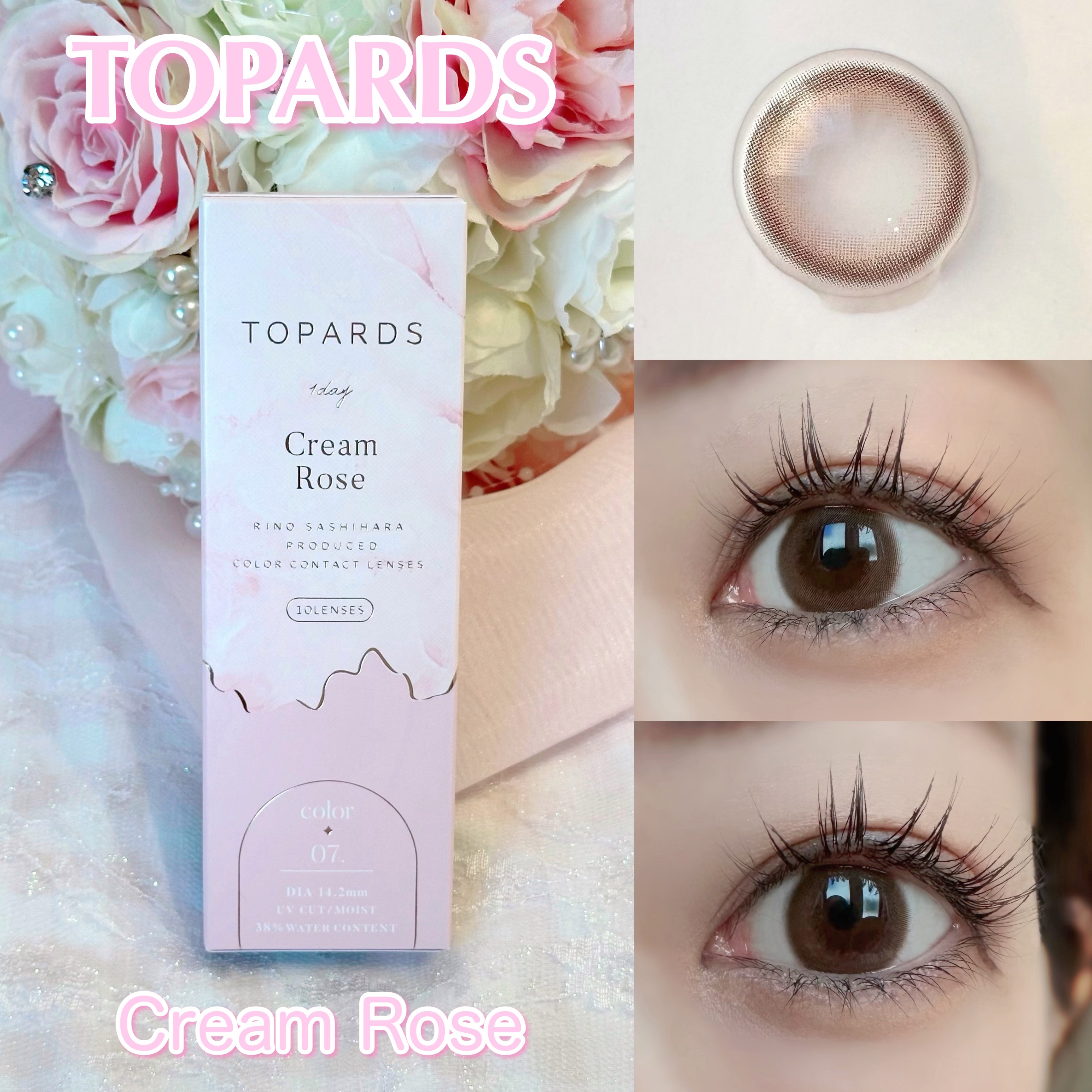 TOPARDS 1day/TOPARDS/ワンデー（１DAY）カラコンを使ったクチコミ（3枚目）