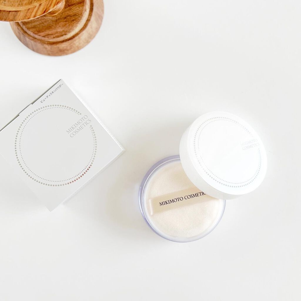ビューティスキンパウダー/ミキモト コスメティックス/ルースパウダーを使ったクチコミ(2枚目)