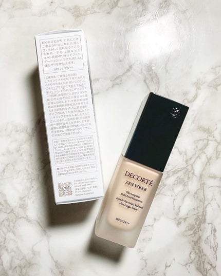 ゼン ウェア フルイド/DECORTÉ/リキッドファンデーションを使ったクチコミ(4枚目)