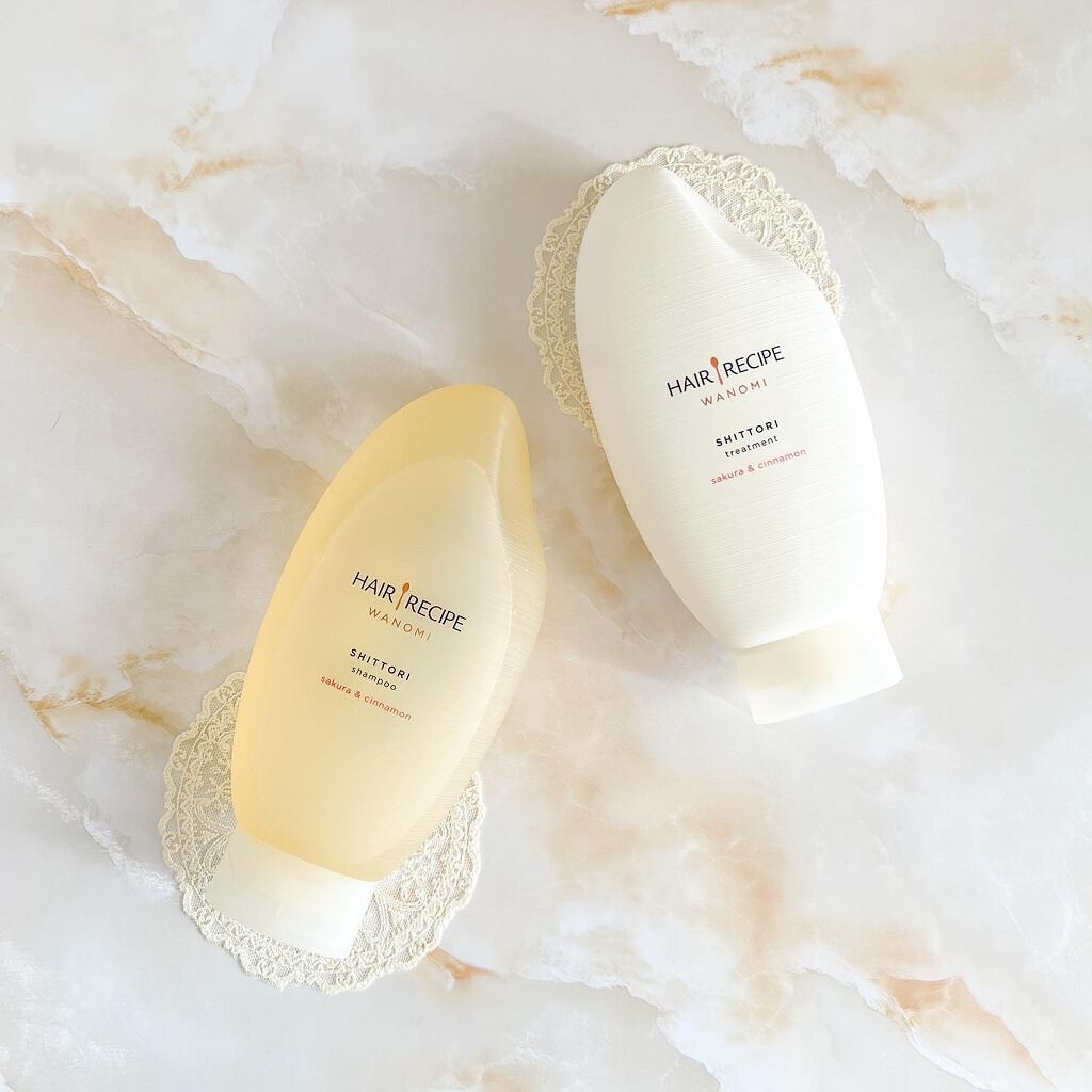 しっとり シャンプー／トリートメント/WANOMI/シャンプー・コンディショナーを使ったクチコミ（1枚目）