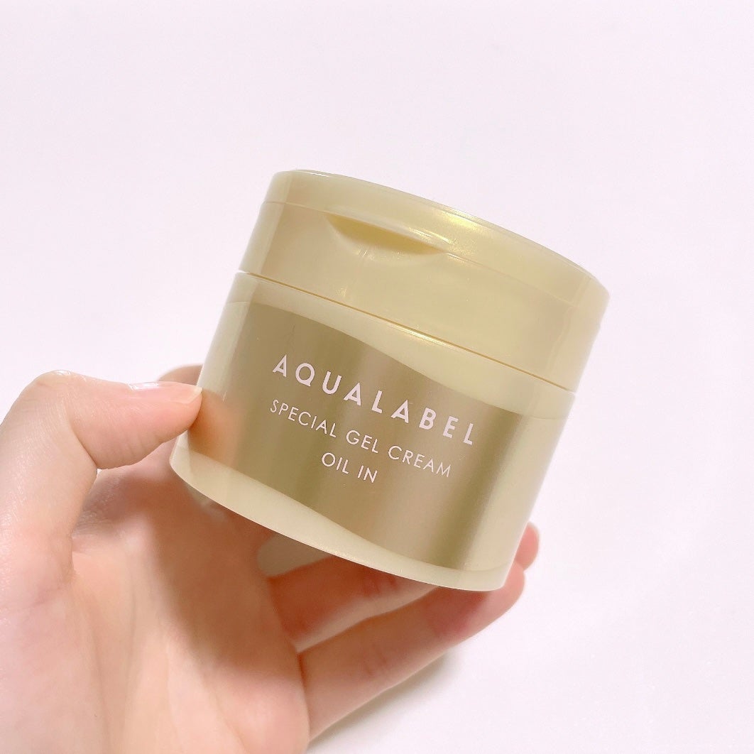 スペシャルジェルクリーム EX (オイルイン)/アクアレーベル/オールインワン化粧品を使ったクチコミ(7枚目)