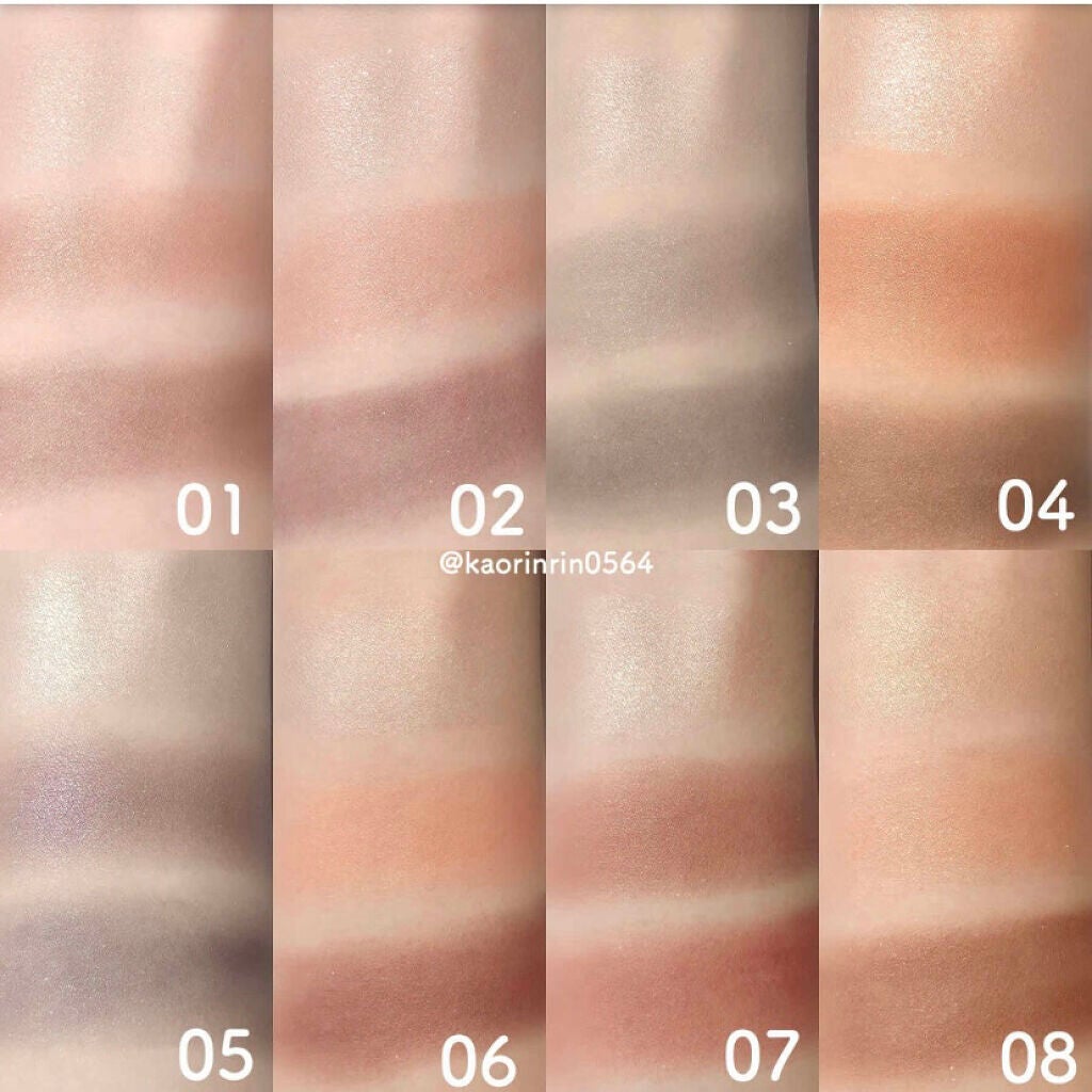 トーンアップアイシャドウ/CEZANNE/アイシャドウパレットを使ったクチコミ(2枚目)