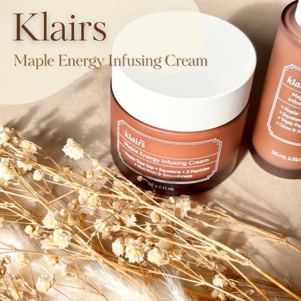 メープルエナジーインフュージングクリーム/Klairs/フェイスクリームを使ったクチコミ(1枚目)