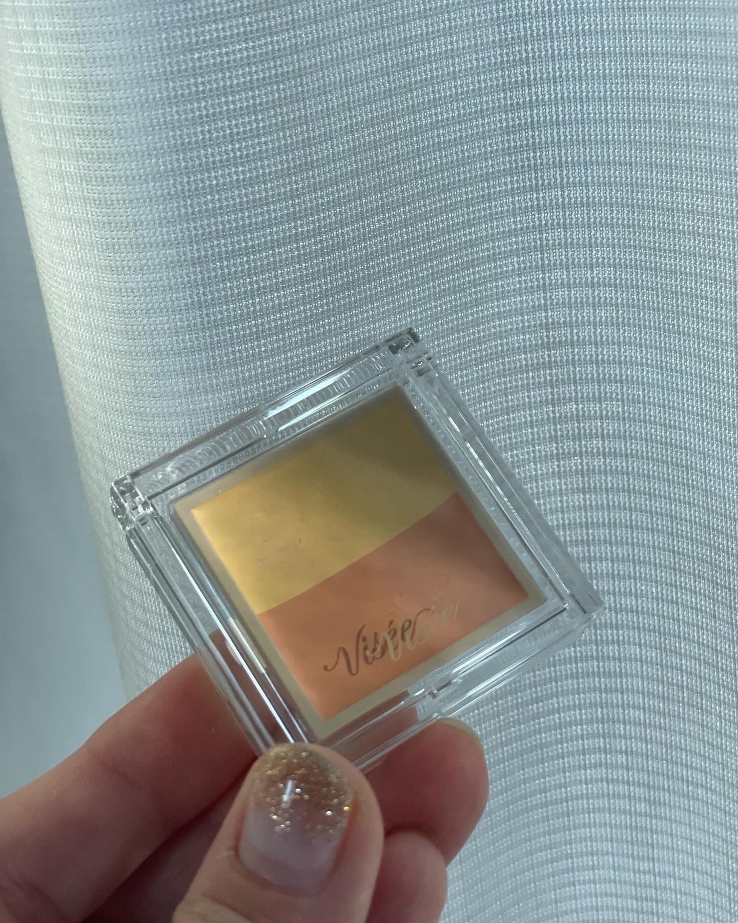 カラーデュオ トリック コンシーラー 07 イエロートリック/Visée/パレットコンシーラーを使ったクチコミ（2枚目）