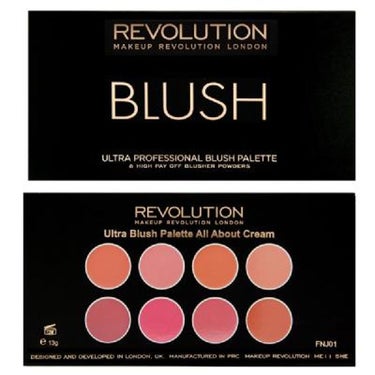 ブラッシャーブラッシュ パレット オール アバウト クリーム MAKEUP REVOLUTION