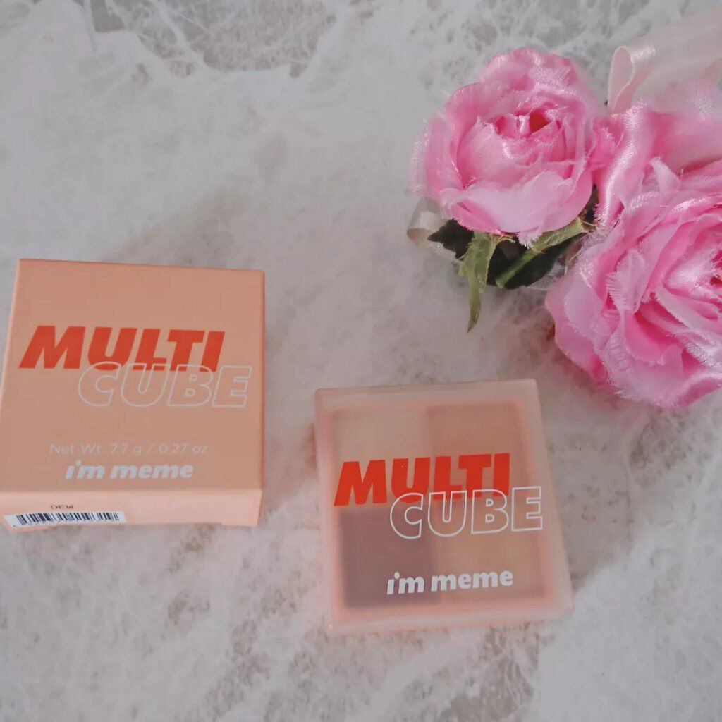 マルチキューブ/i’m meme/アイシャドウパレットを使ったクチコミ(2枚目)