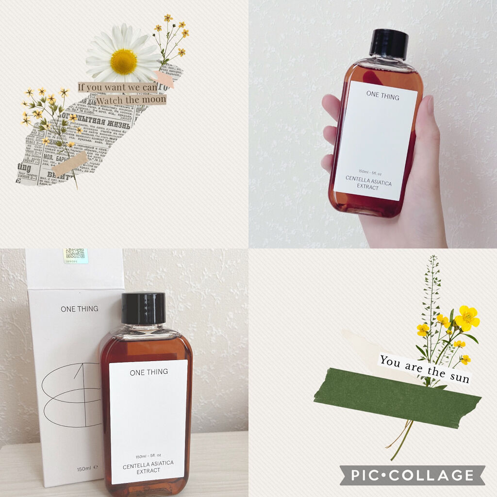 ツボクサ化粧水/ONE THING/化粧水を使ったクチコミ（2枚目）