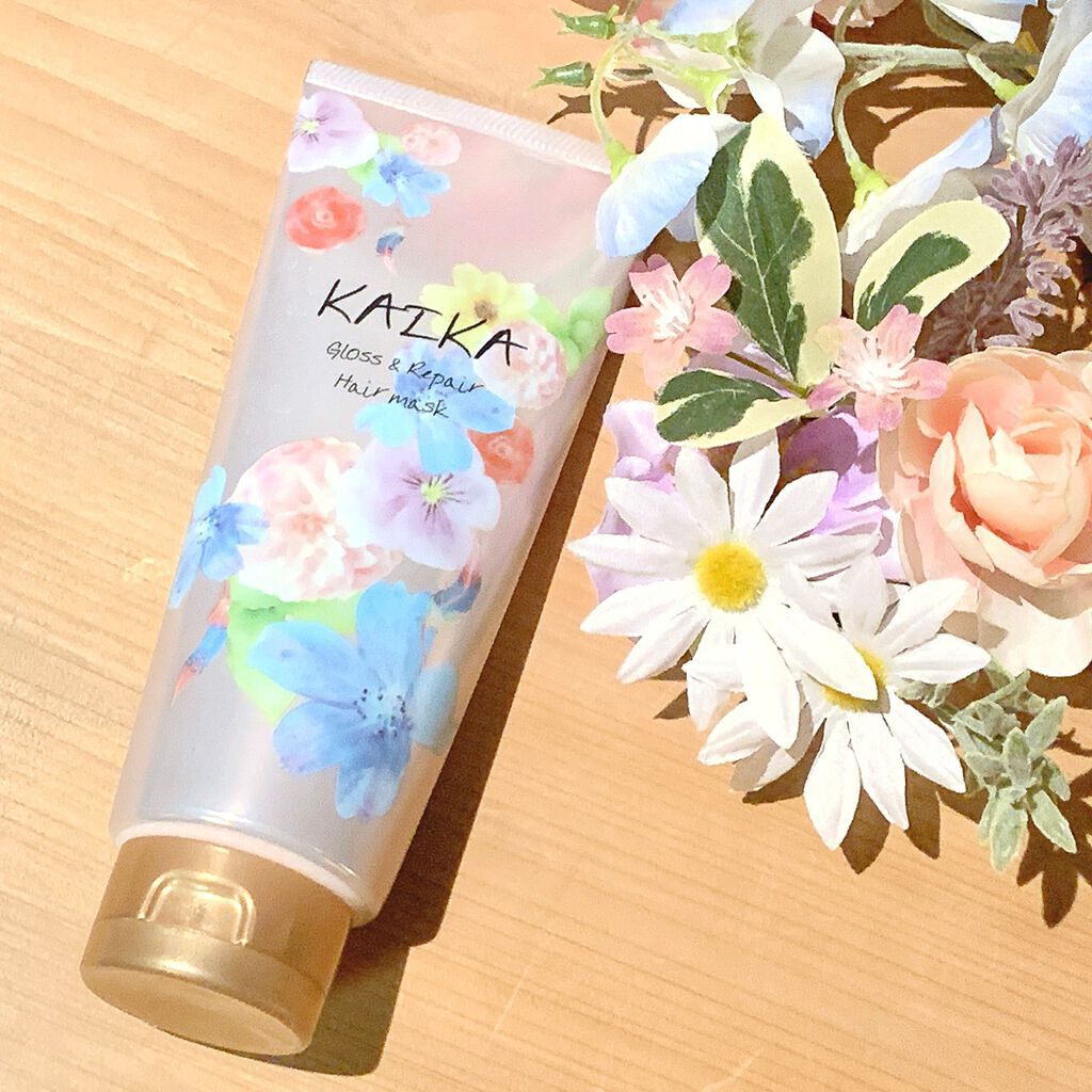 カイカ グロス&リペア へアマスク/KAIKA/ヘアマスク・ヘアパックを使ったクチコミ(1枚目)