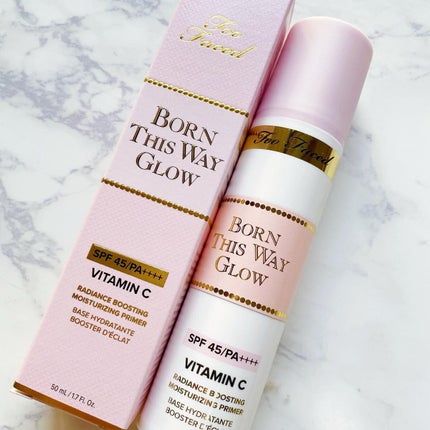 ボーン ディス ウェイ グロウ モイスチュアライジング メイクアップ プライマー/Too Faced/化粧下地を使ったクチコミ(5枚目)