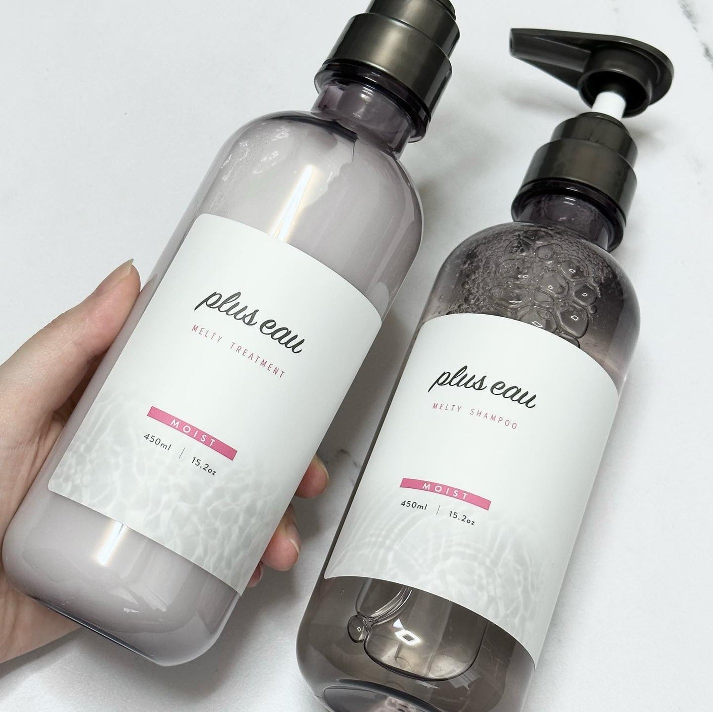 プリュスオー メルティシャンプー/メルティトリートメント/plus eau/市販シャンプーを使ったクチコミ(2枚目)