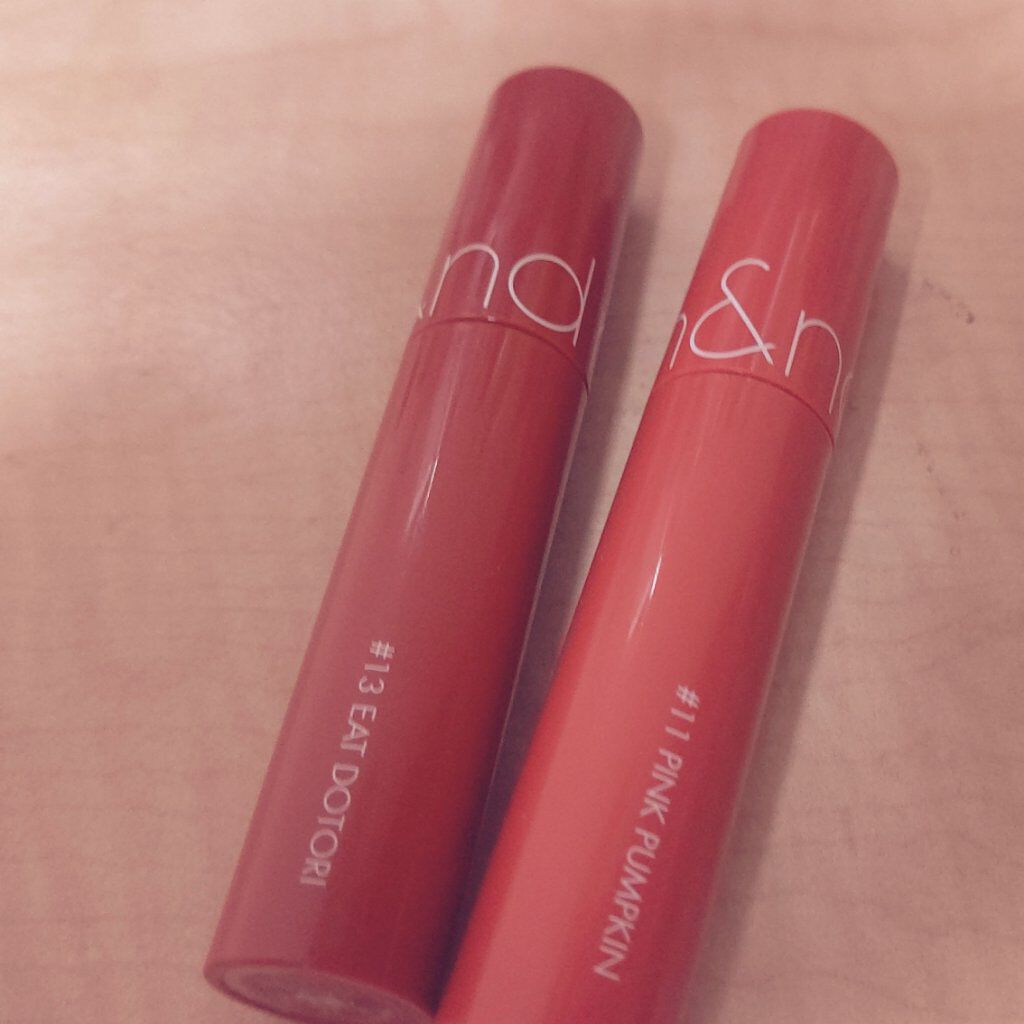 ジューシーラスティングティント/rom&nd/リップティントを使ったクチコミ（1枚目）