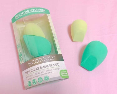 ✩ Ecotools
perfect blender duo 

メイク用スポンジ 2個セットの商品です

i Herb で 購入いたしました。
そのときのレートで ¥1,020 くらいでした！
（7月