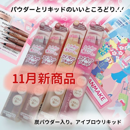 フローレスブロウリキッド/キャンメイク/リキッドアイブロウを使ったクチコミ(1枚目)