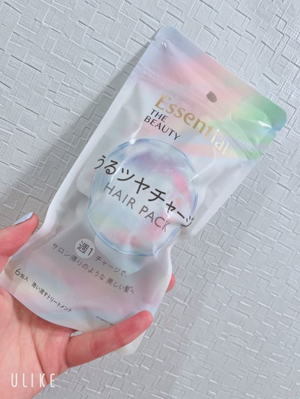 ザビューティ うるツヤチャージヘアパック/エッセンシャル/ヘアマスク・ヘアパックを使ったクチコミ(2枚目)