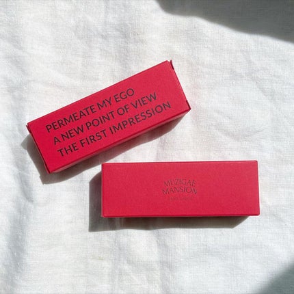 オブジェリキッド 002 Sequence/MUZIGAE MANSION/口紅を使ったクチコミ(2枚目)