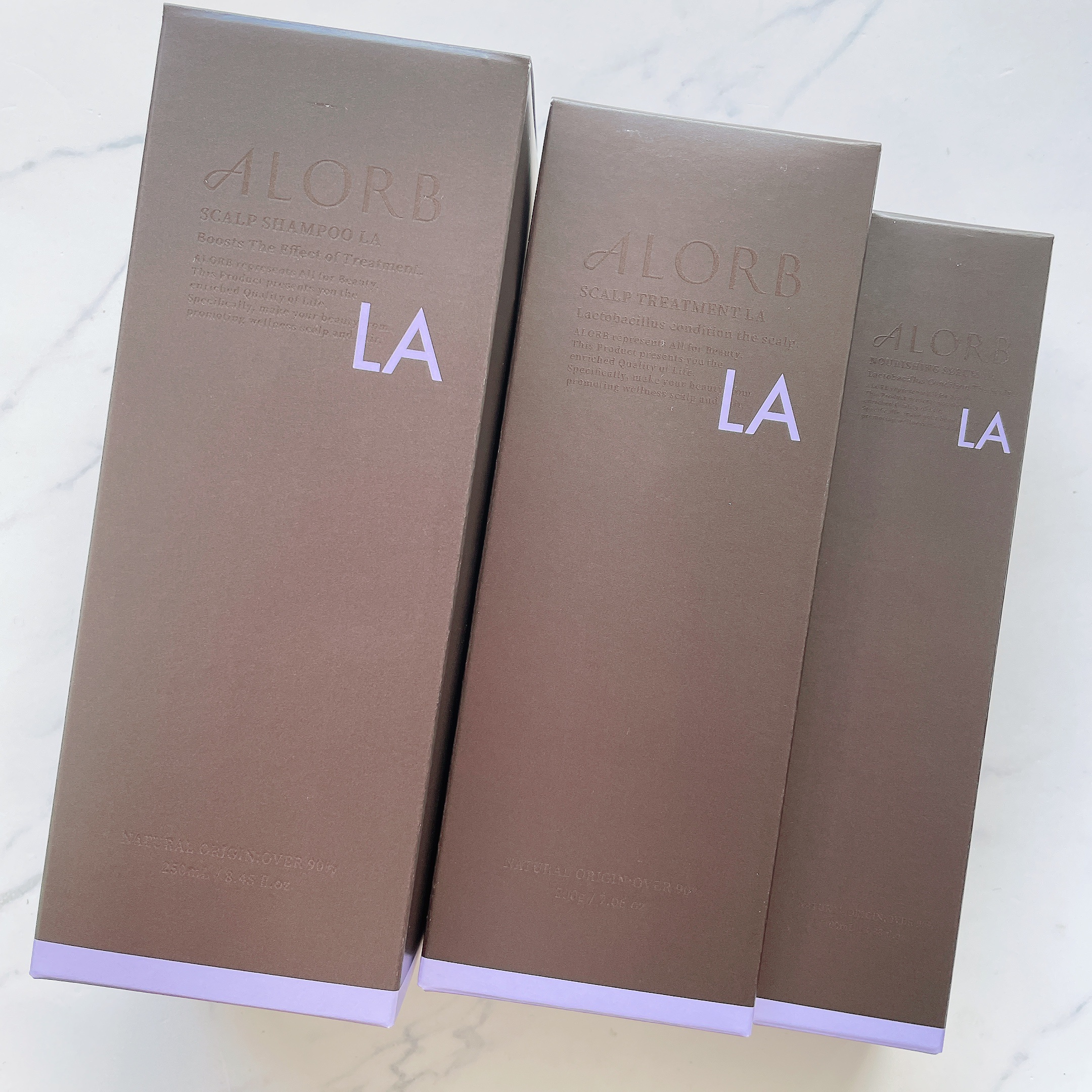 スキャルプシャンプーLA／トリートメントLA/ALORB/サロンシャンプーを使ったクチコミ（2枚目）