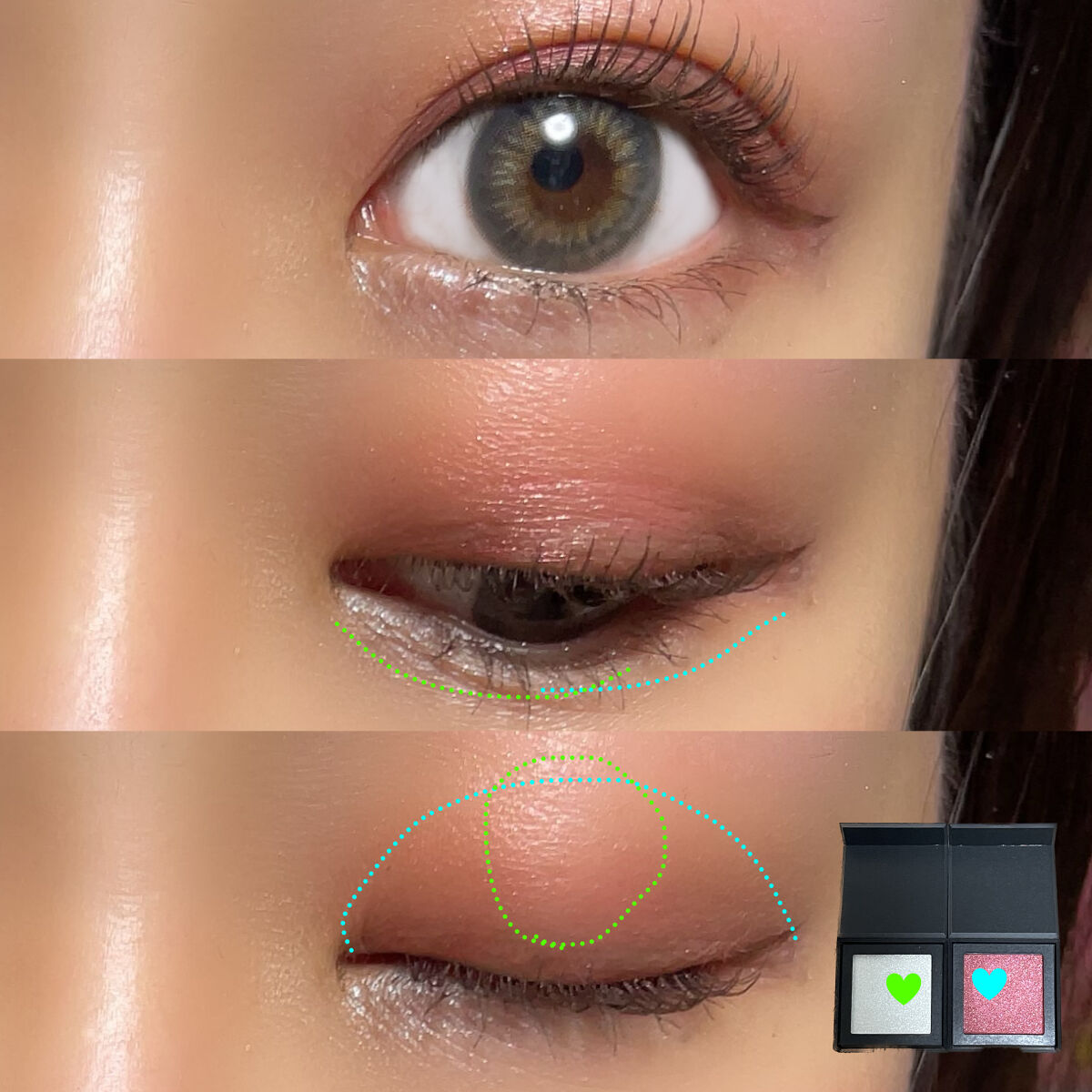 ブライトフューチャーボックス/KANEBO/単色アイシャドウを使ったクチコミ（2枚目）