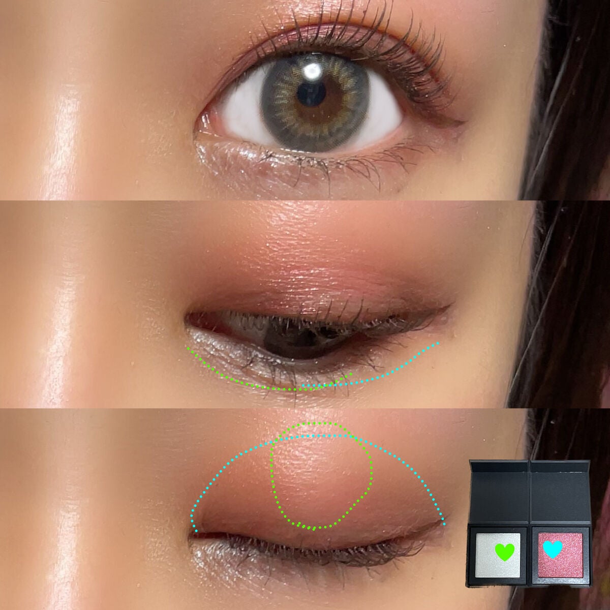 ブライトフューチャーボックス/KANEBO/単色アイシャドウを使ったクチコミ(2枚目)