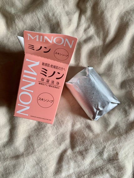 ミノンスキンソープ/ミノン/洗顔石鹸を使ったクチコミ(2枚目)