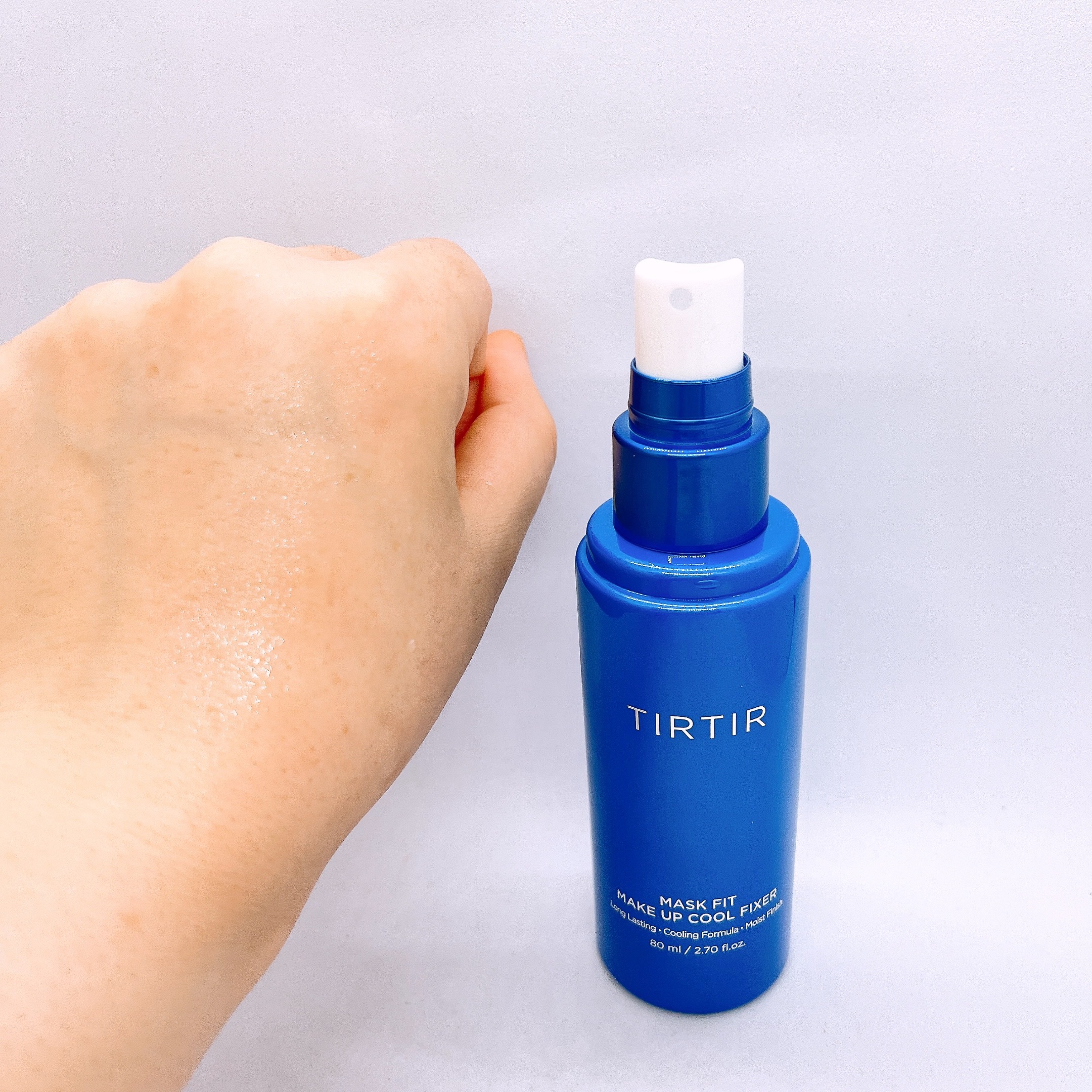 マスクフィットメイクアップ クールフィクサー/TIRTIR(ティルティル)/フィックスミストを使ったクチコミ（3枚目）