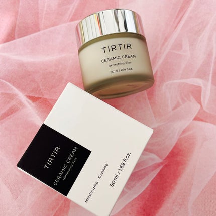 TIRTIR(ティルティル) セラミッククリームのクチコミ「TIRTIR
♡CERAMIC CREAM♡
@tirtir_japan様のモニターキャン.....」(3枚目)