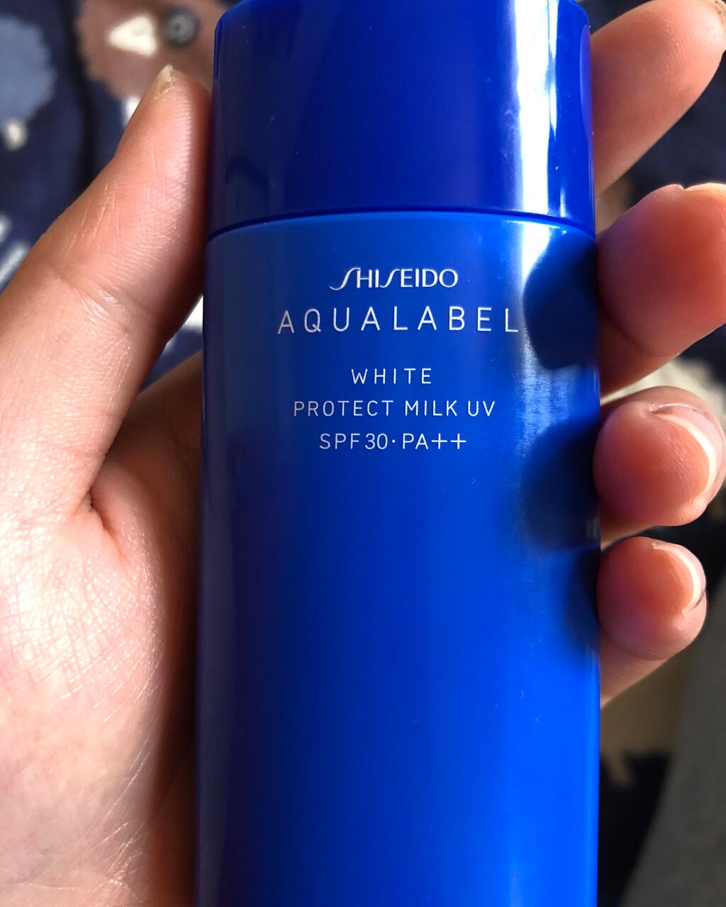 ホワイトプロテクトミルクUV/アクアレーベル/日焼け止めミルクを使ったクチコミ(1枚目)