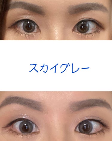 JINS1DAYCOLOR 02  FOREST BLACK(POINT MAKE UP)/JINS/ワンデー（１DAY）カラコンを使ったクチコミ（2枚目）