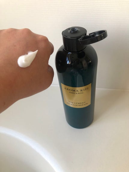 オーガニック シャンプー/トリートメント<ダメージリペア>/AROMA KIFI/シャンプー・コンディショナーを使ったクチコミ(1枚目)