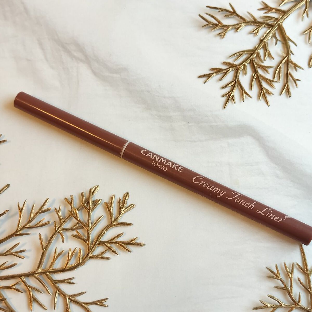 クリーミータッチライナー/キャンメイク/ジェルアイライナーを使ったクチコミ（1枚目）