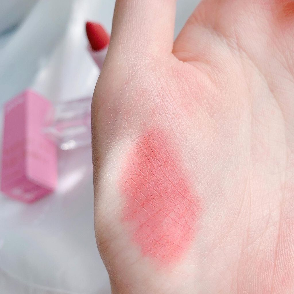 ベルベットフィックスリップバーム 01 NUDE ROSE/perse/リップバームを使ったクチコミ（2枚目）