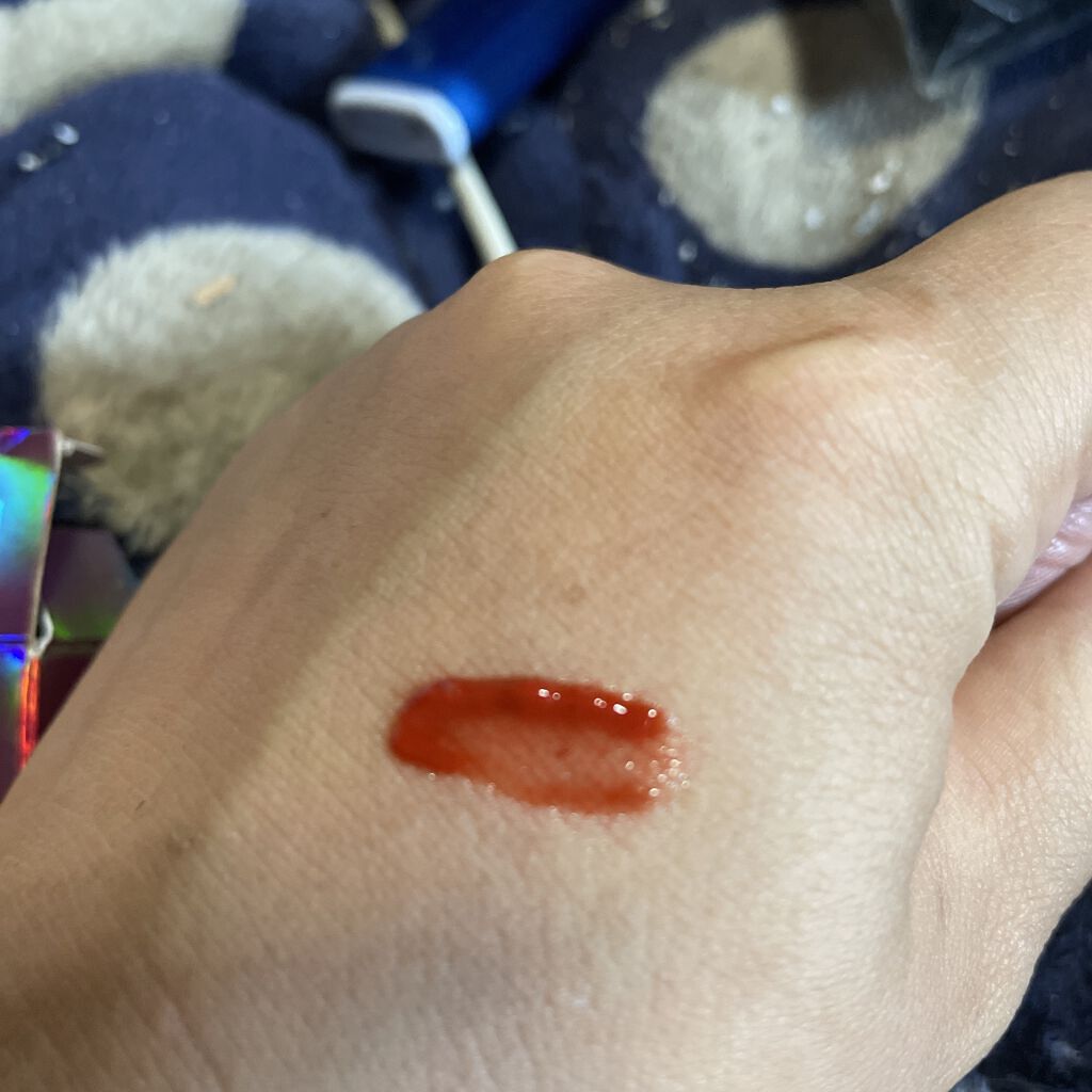 オーロラ デュイ ティント DT2.ノーマッドコーラル/MERZY/リップティントを使ったクチコミ（2枚目）