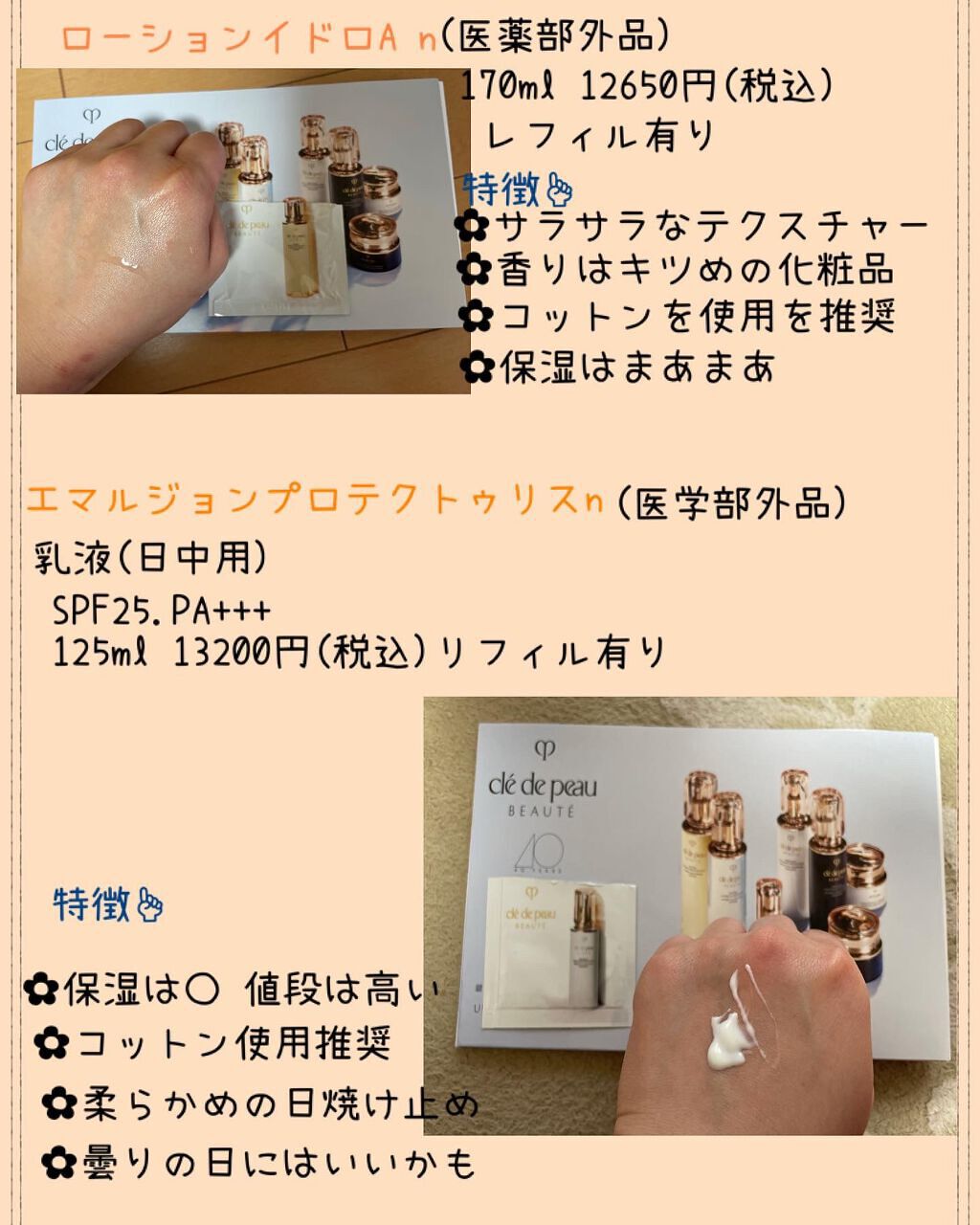 ローションイドロA n/クレ・ド・ポー ボーテ/化粧水を使ったクチコミ(2枚目)