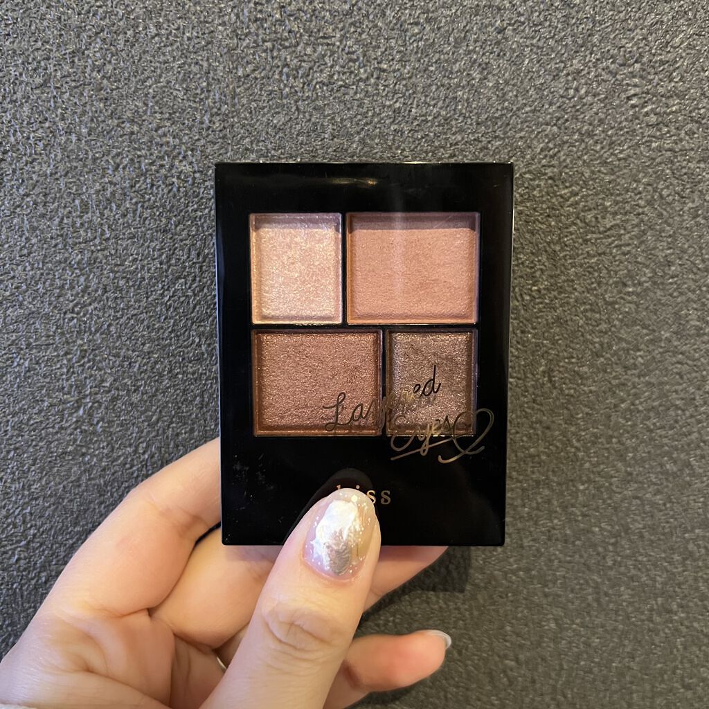 レイヤードアイズ/KiSS/アイシャドウパレットを使ったクチコミ（2枚目）